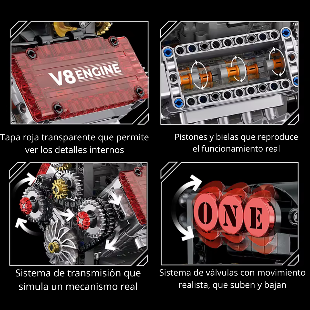 Motor v8 Funcional BrickMotion